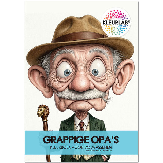 Grappige Opa's Kleurboek voor Volwassenen