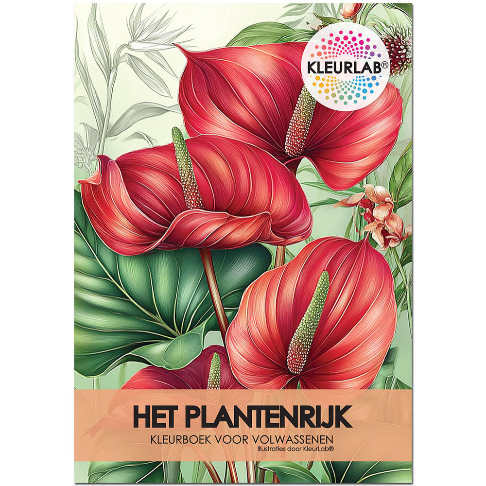 Het Plantenrijk Kleurboek voor Volwassenen