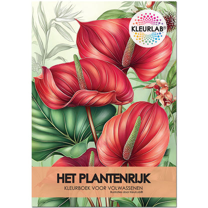 Het Plantenrijk Kleurboek voor Volwassenen