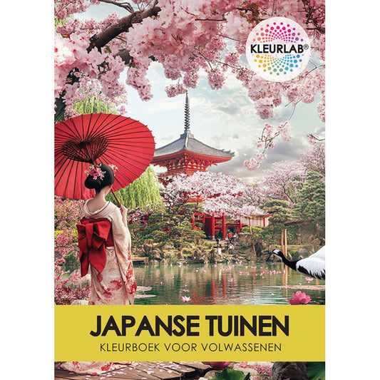 Japanse Tuinen Kleurboek voor Volwassenen