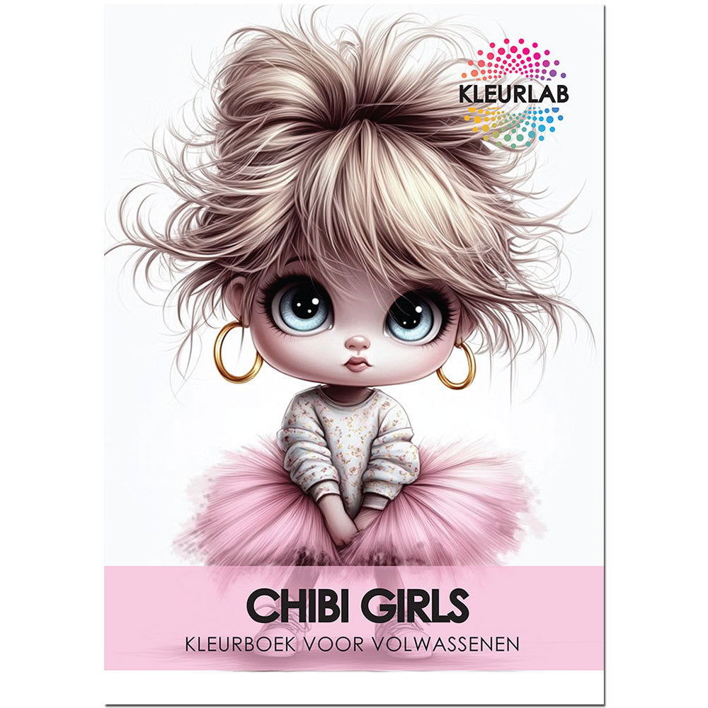 Chibi Girls Kleurboek voor Volwassenen