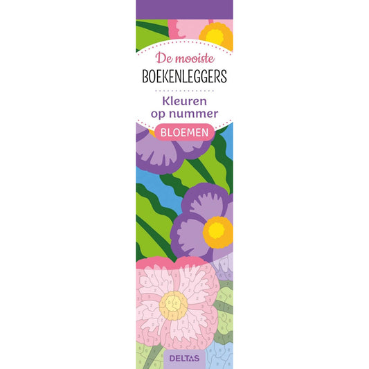 Kleuren op Nummer - De mooiste Kleurboekenleggers Bloemen (pre-order)