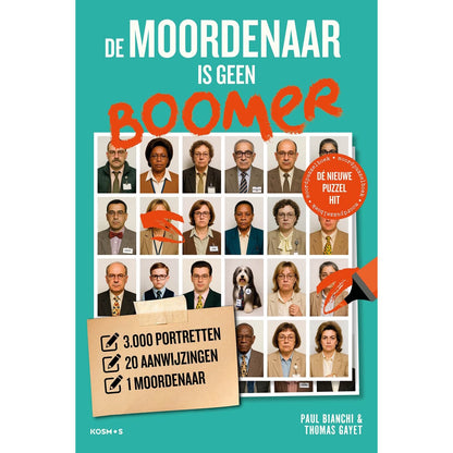 Kosmos Boeken De moordenaar is geen boomer – Puzzelboek
