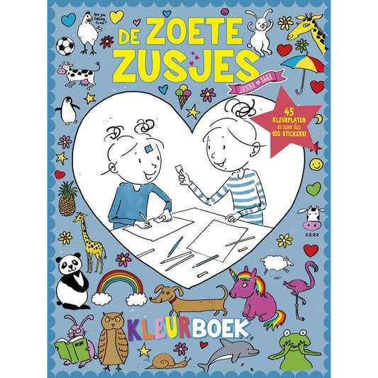 Kosmos Boeken De Zoete Zusjes kleurboek