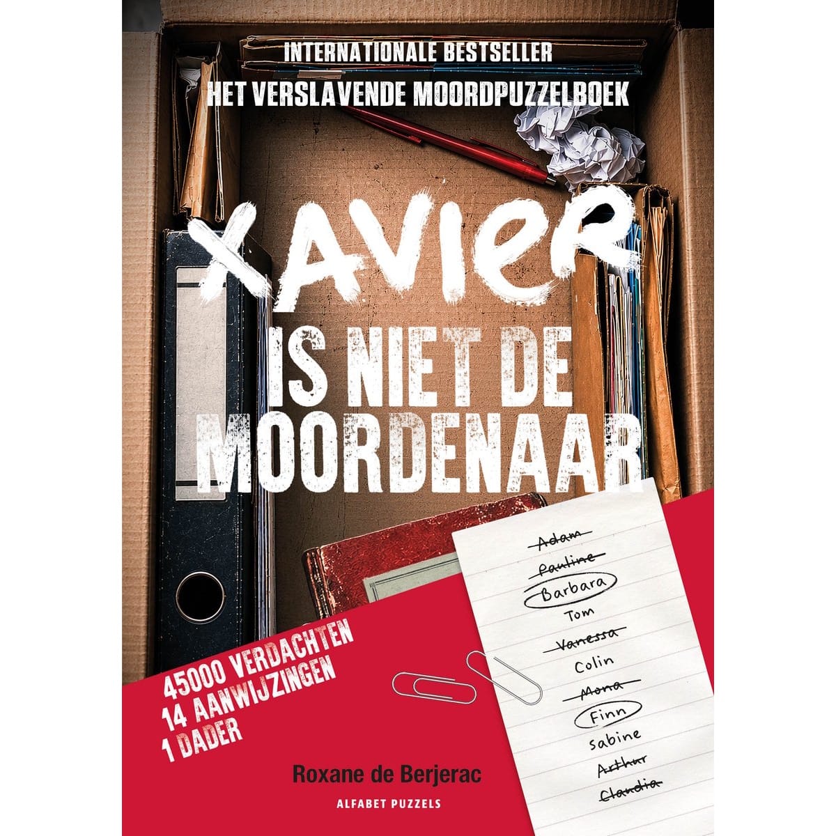 Kosmos Boeken Xavier is niet de moordenaar – Puzzelboek