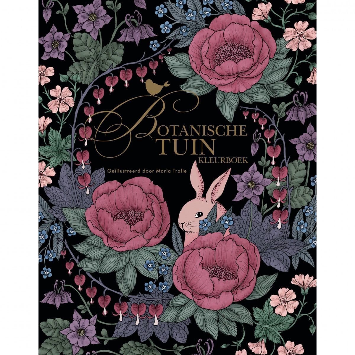 MUS Boeken Botanische tuin kleurboek