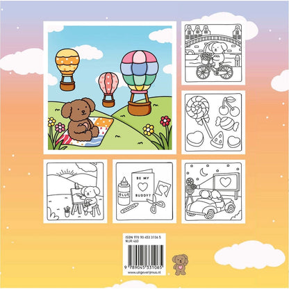 MUS Boeken Kleurboek Club Kokoro - Kokoro friends