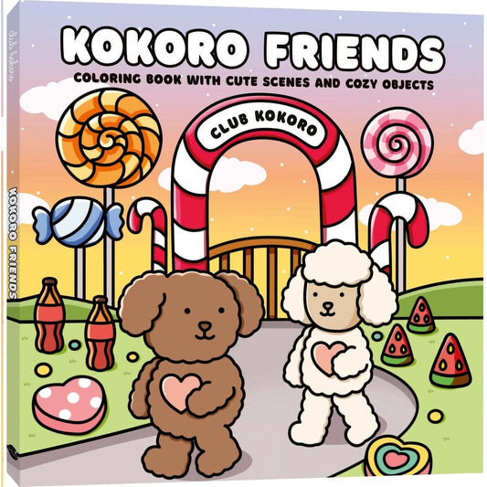 MUS Boeken Kleurboek Club Kokoro - Kokoro friends