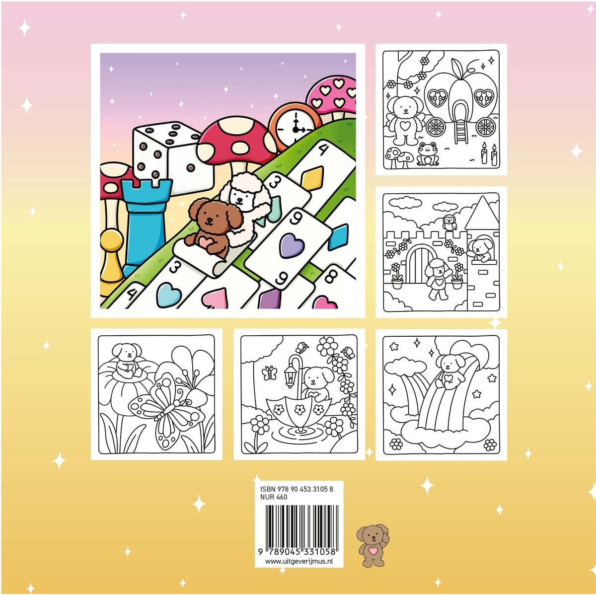 MUS Boeken Kleurboek Club Kokoro - Magical moments