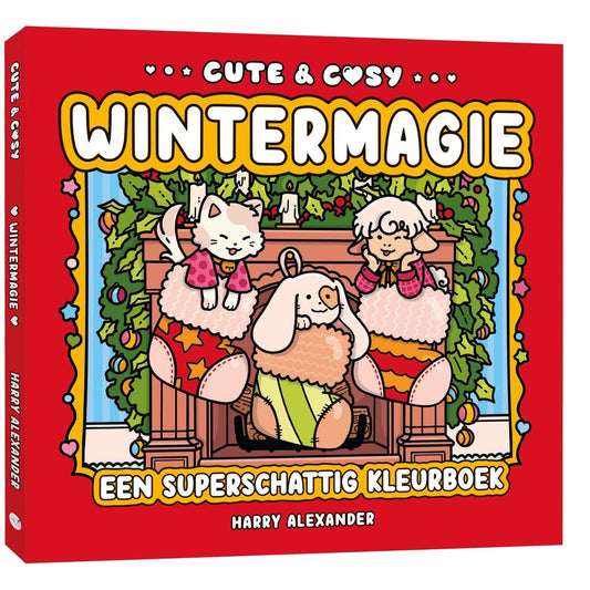 MUS Boeken Kleurboek Cute & Cosy: Wintermagie (pre-order)