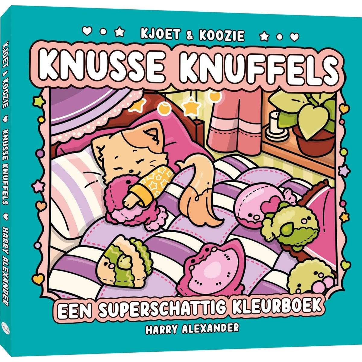 MUS Boeken Kleurboek Kjoet & Koozie: Knusse Knuffels