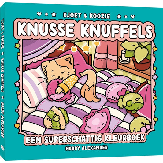 MUS Boeken Kleurboek Kjoet & Koozie: Knusse Knuffels