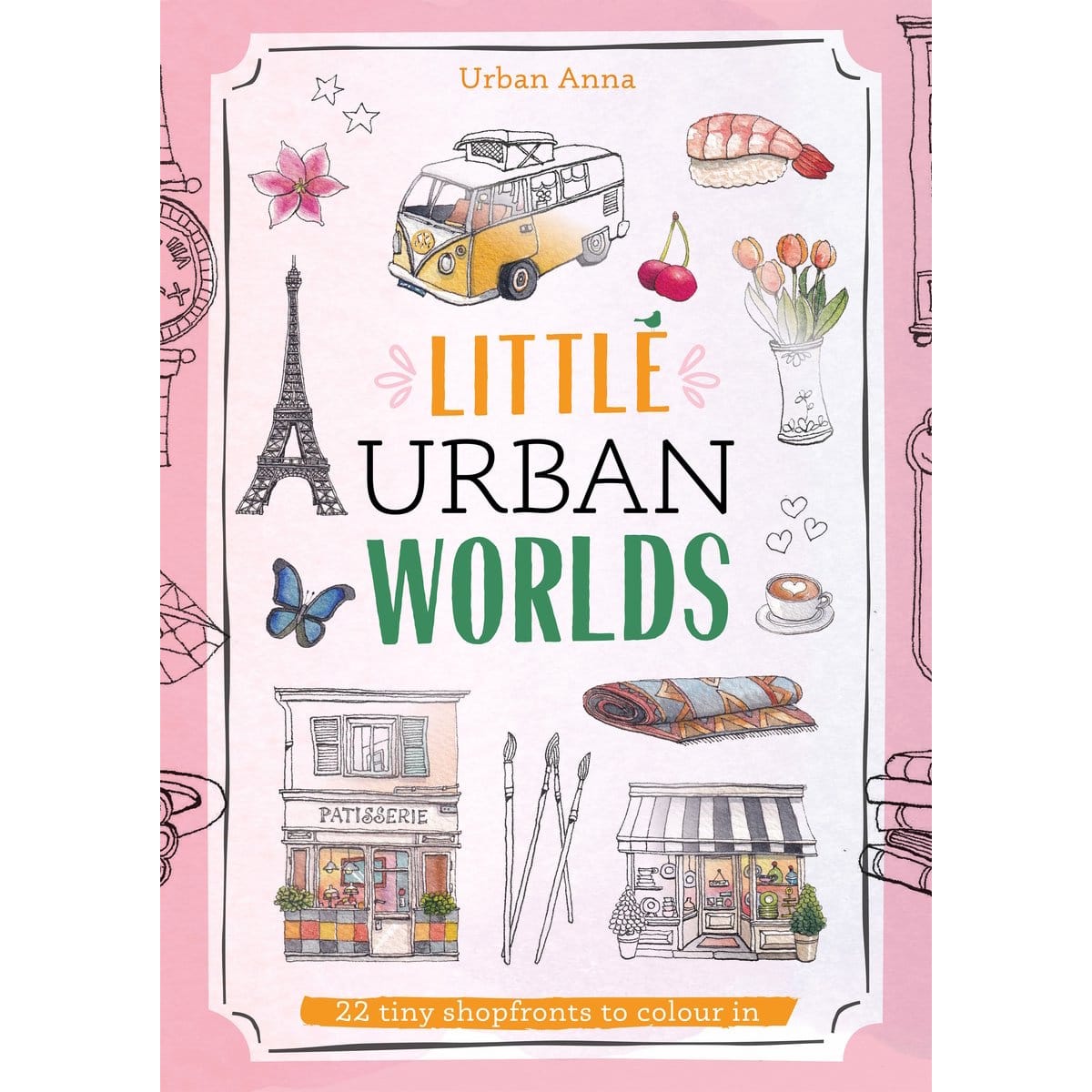 MUS Boeken Kleurboek Little Urban Worlds (pre-order)