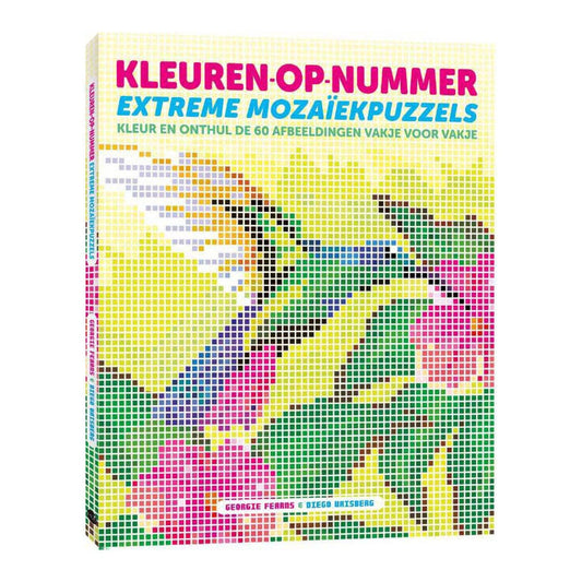 MUS Boeken Kleuren-op-nummer: extreme mozaïekpuzzels