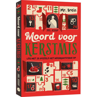 MUS Boeken Mr. Brein Moord - Kerstmis - Puzzelboek