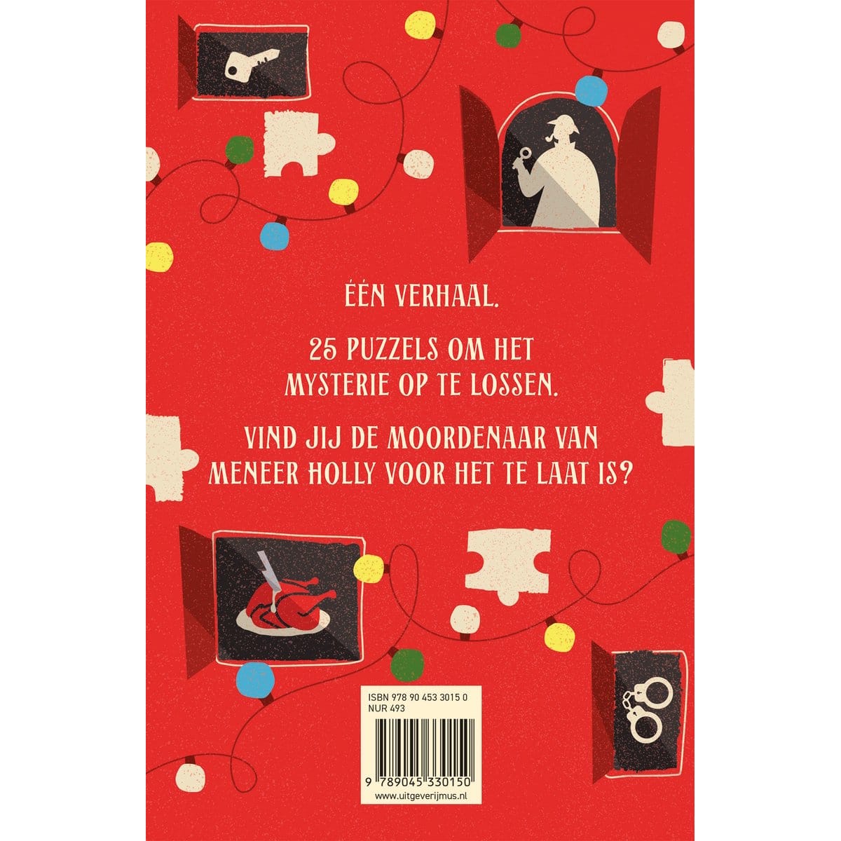 MUS Boeken Mr. Brein Moord - Kerstmis - Puzzelboek