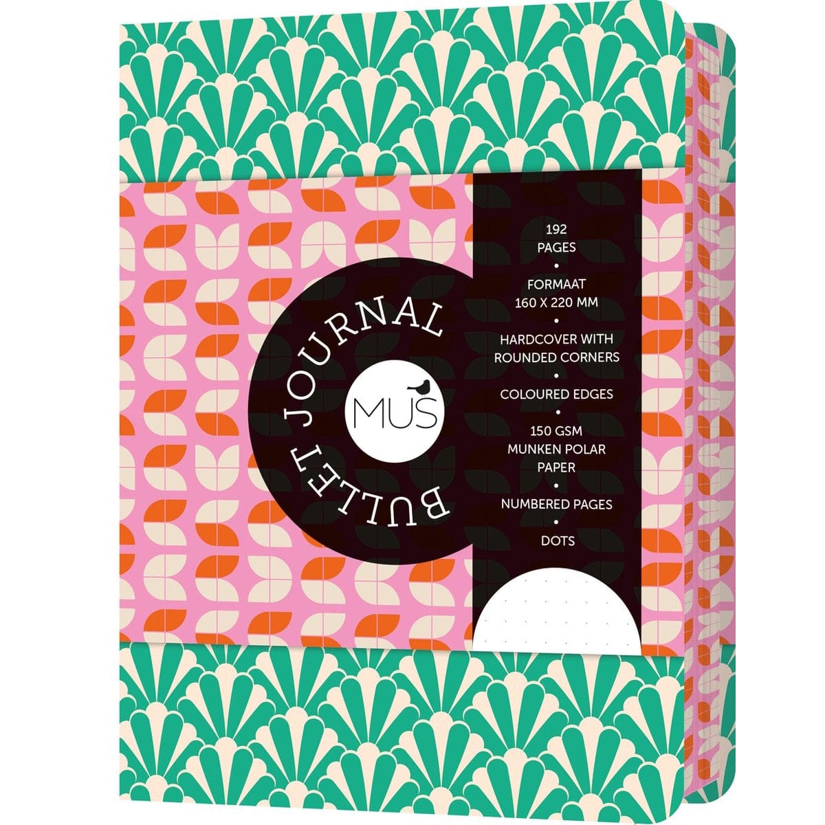 MUS Boeken MUS Bullet Journal - art deco