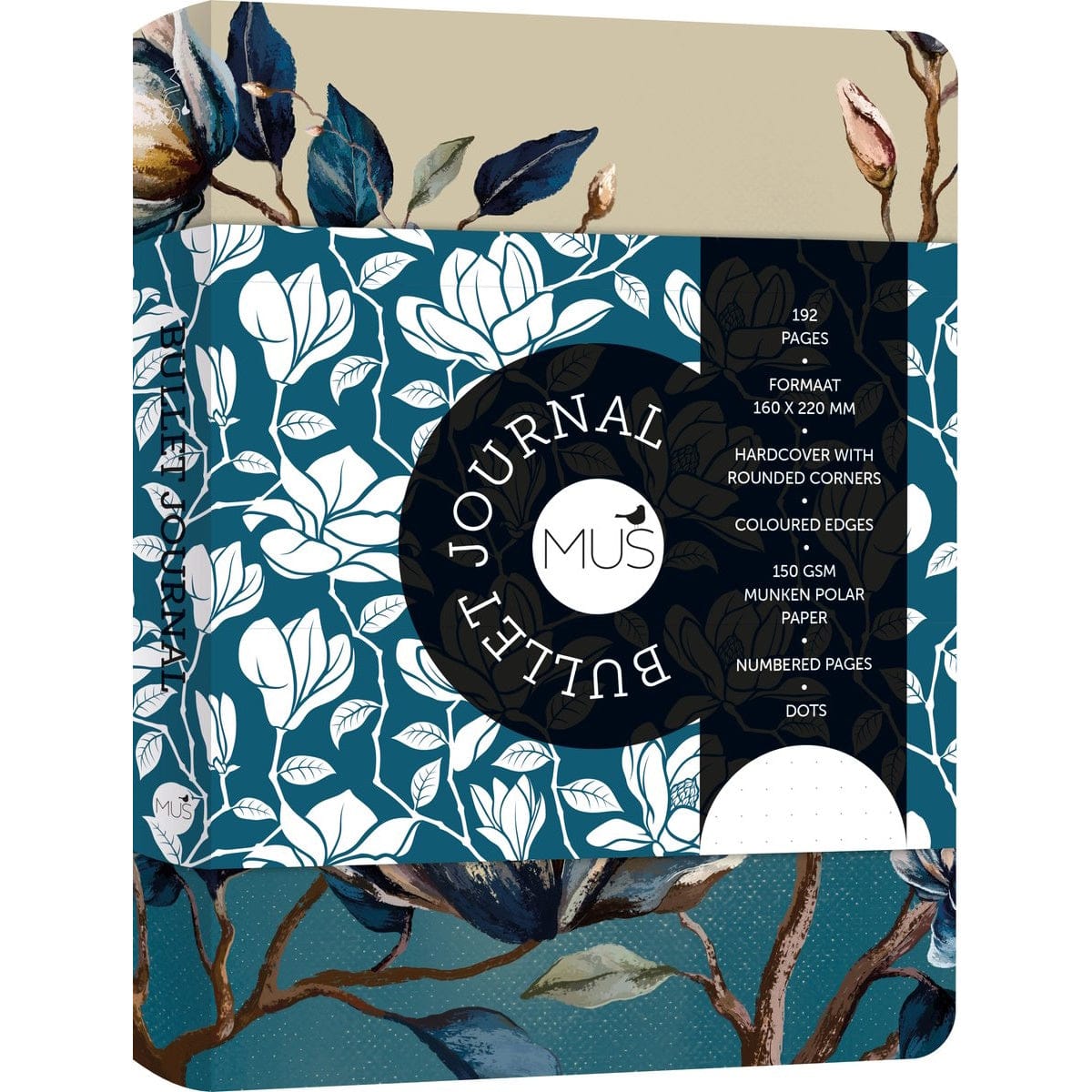 MUS Boeken MUS Bullet Journal - Magnolia