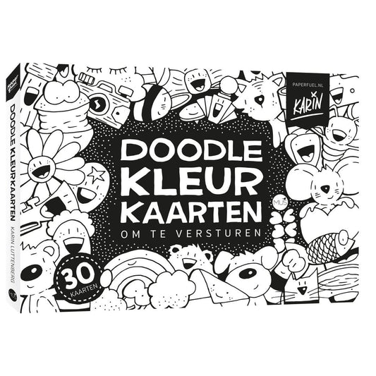 MUS Boeken Paperfuel - Doodlekaarten om te versturen