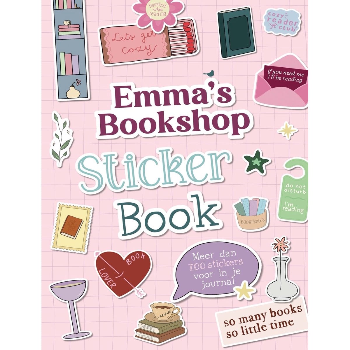 MUS Stickers Emma's Bookshop Sticker Book (pre-order)