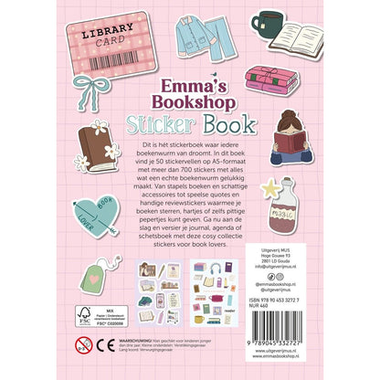 MUS Stickers Emma's Bookshop Sticker Book (pre-order)