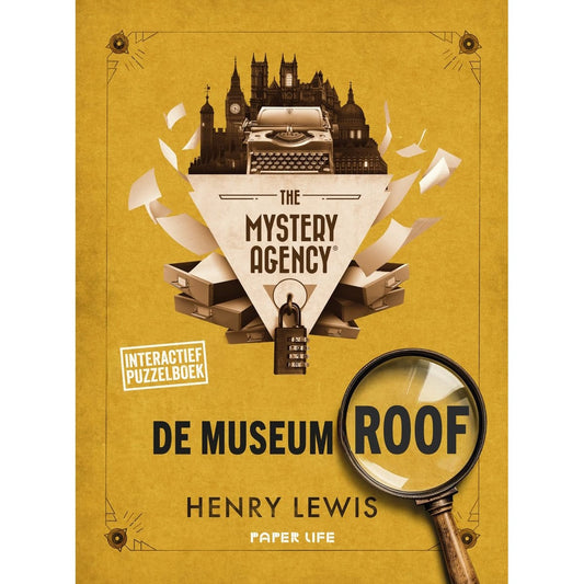 Paperlife Boeken The Mystery Agency - De museumroof (pre-order)