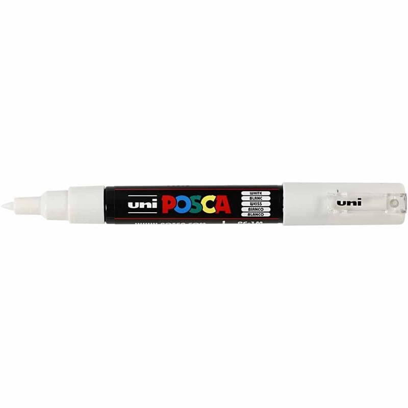 Posca Schrijfwaren Posca - Uni Posca Verfmarker 1MC Wit