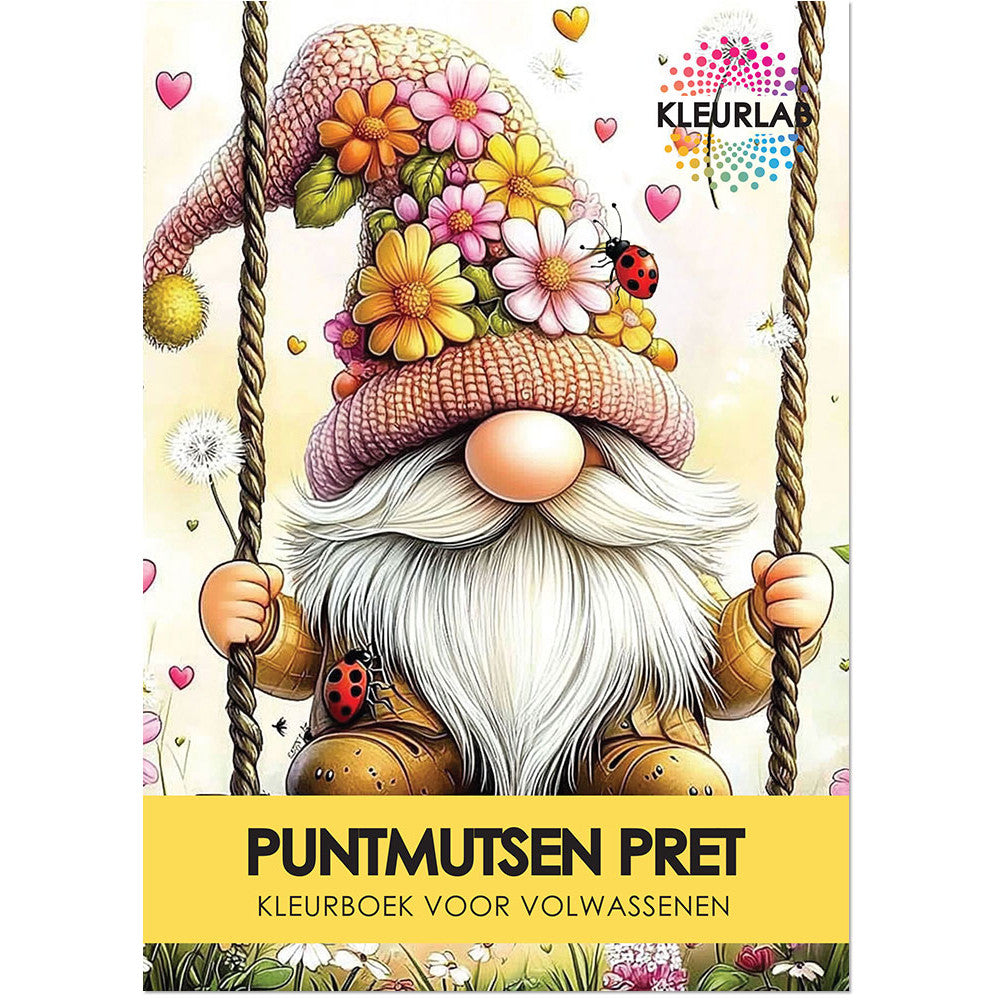Puntmutsen Pret Kleurboek voor Volwassenen