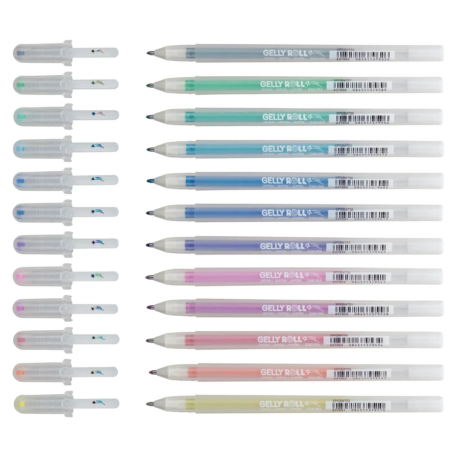 Sakura Schrijfwaren Sakura - Gelly roll gelpen Stardust glitter (12 stuks)