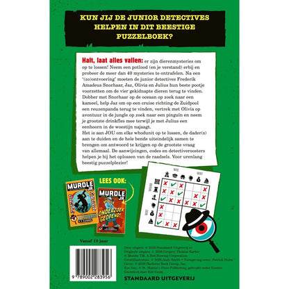 Su Kids & Digits Boeken Murdle Jr Puzzelboek 3 – Volg de sporen en vind de daders