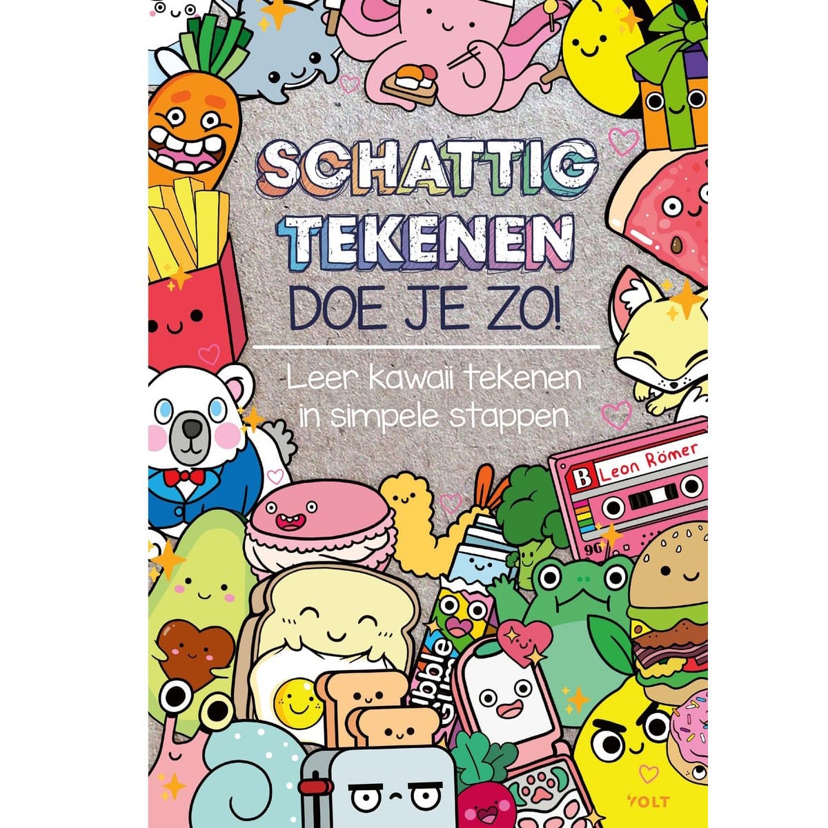 Volt Boeken Schattig tekenen 1 - Schattig tekenen doe je zo!