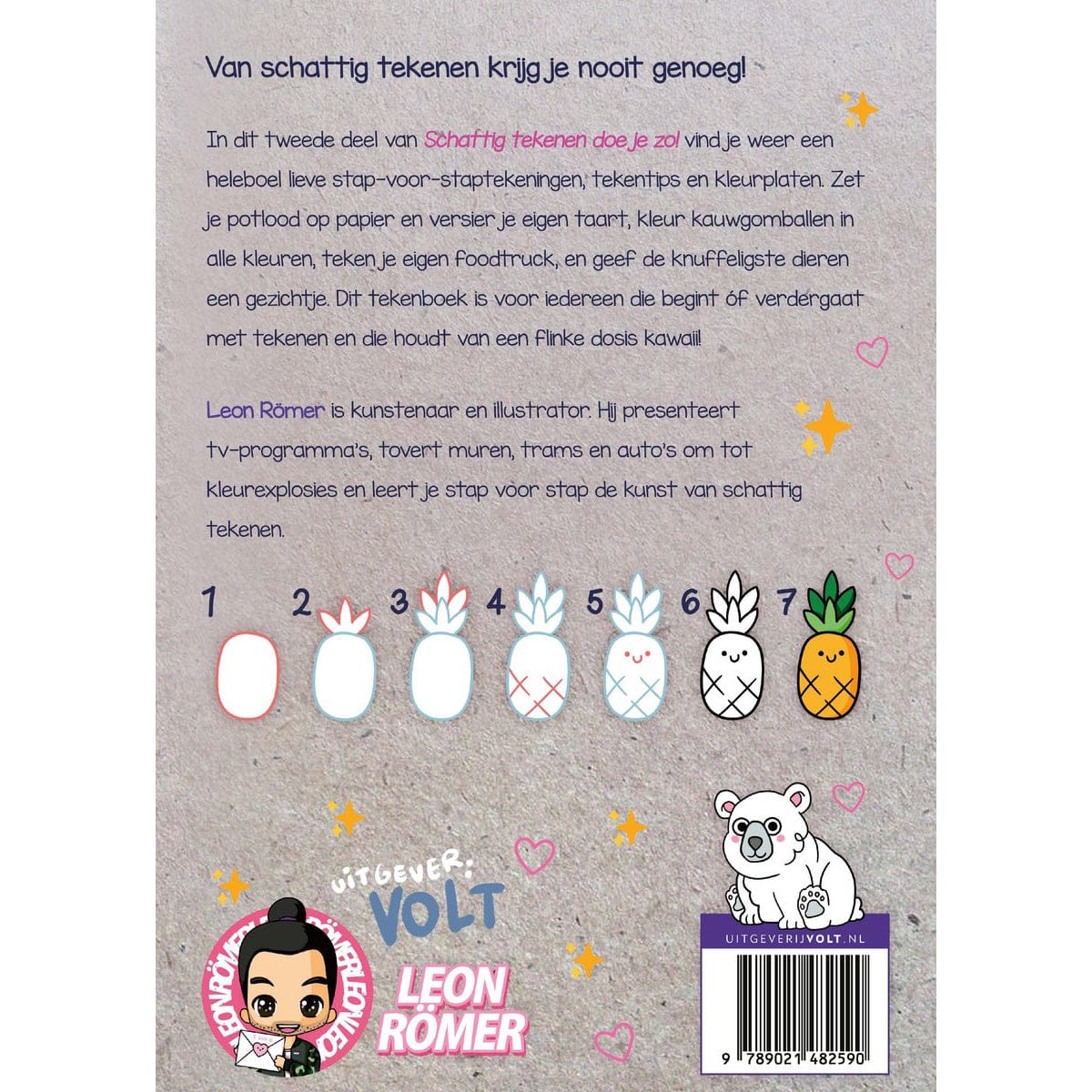 Volt Boeken Schattig tekenen 2 - Schattig tekenen doe je zo! deel 2