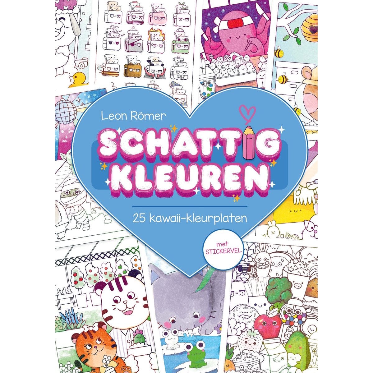 Volt Boeken Schattig tekenen 4 - Schattig kleuren