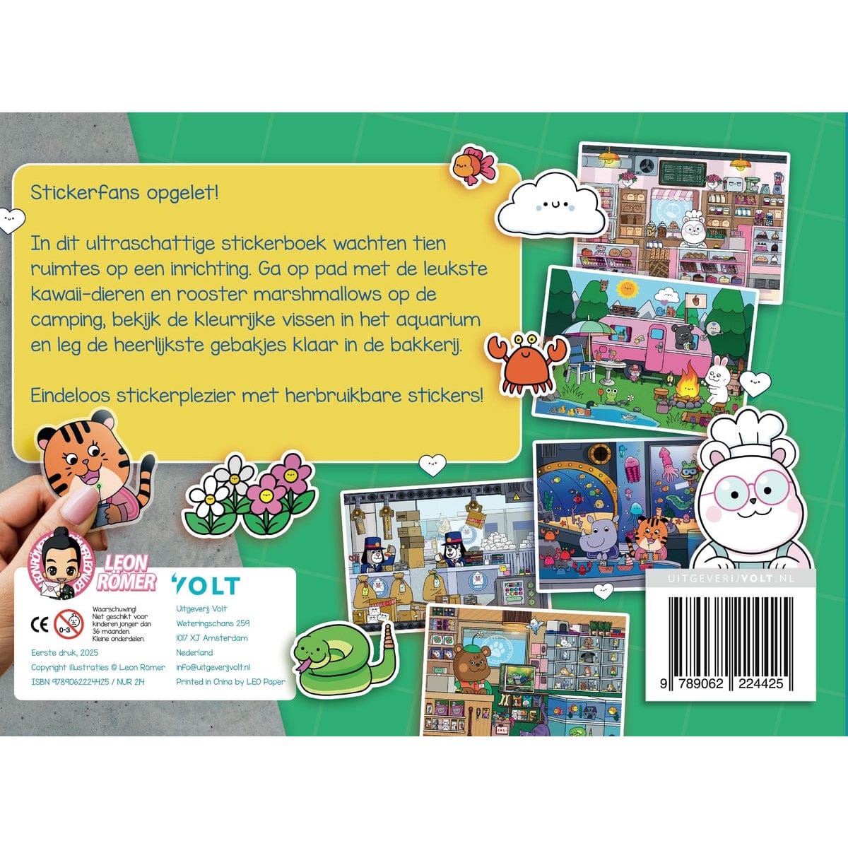 Volt Boeken Schattig tekenen 5 - Schattig stickeren