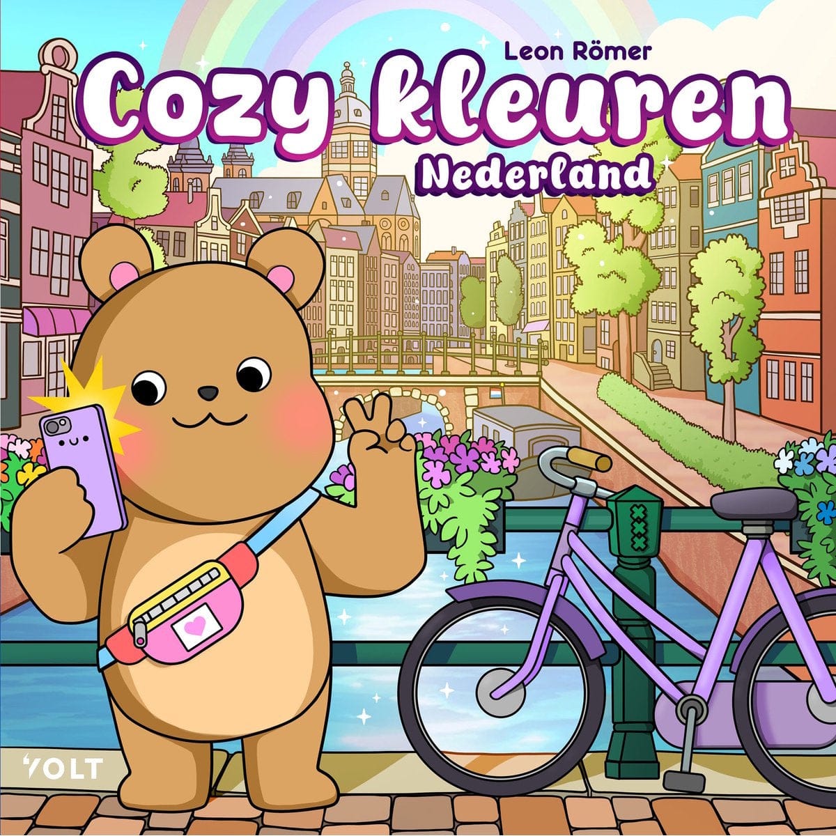 Volt Boeken Schattig tekenen 6 - Cozy kleuren: Nederland (pre-order)